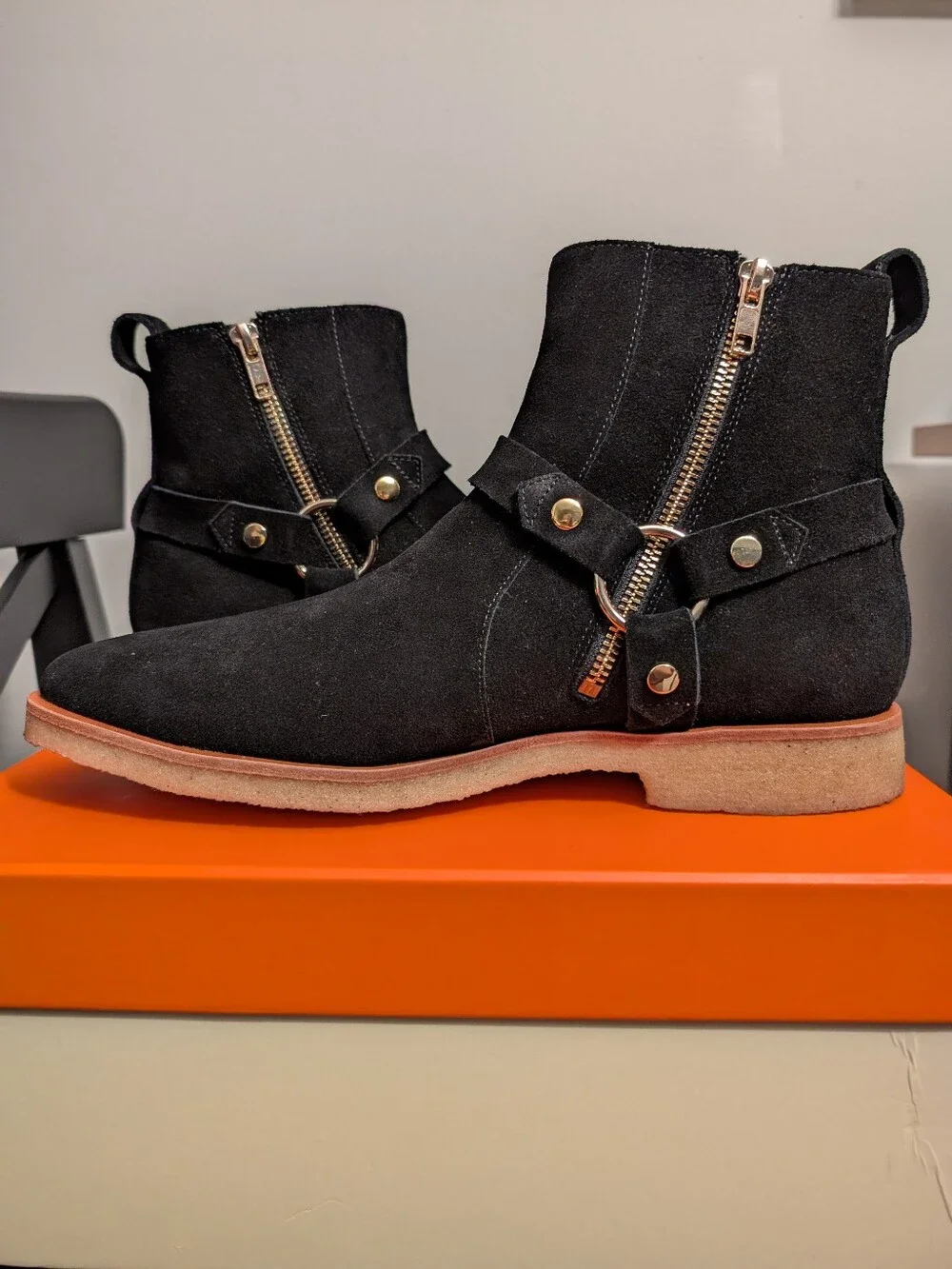 Men's New Republic Black Barnett Boots